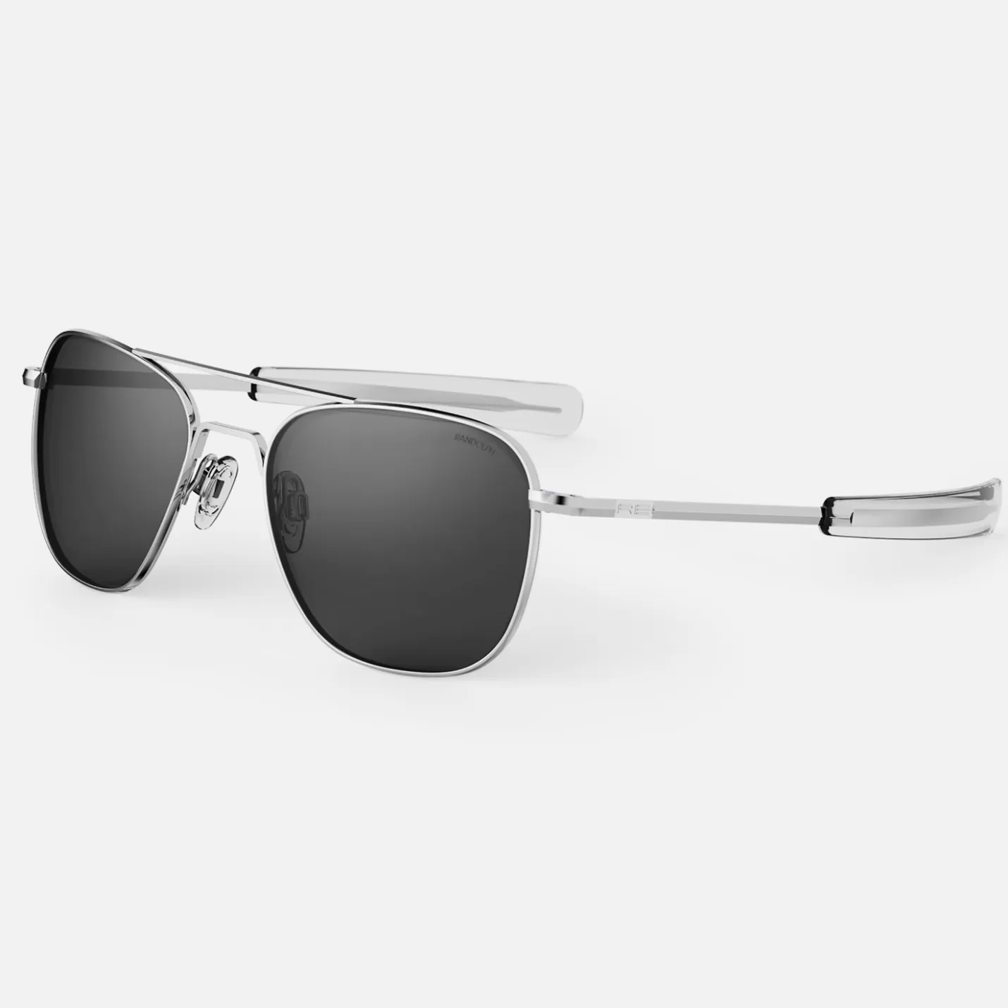 Randolph Engineering Aviator - Bright Chrome & American Gray | Women Aviator | Men’s Sunglasses