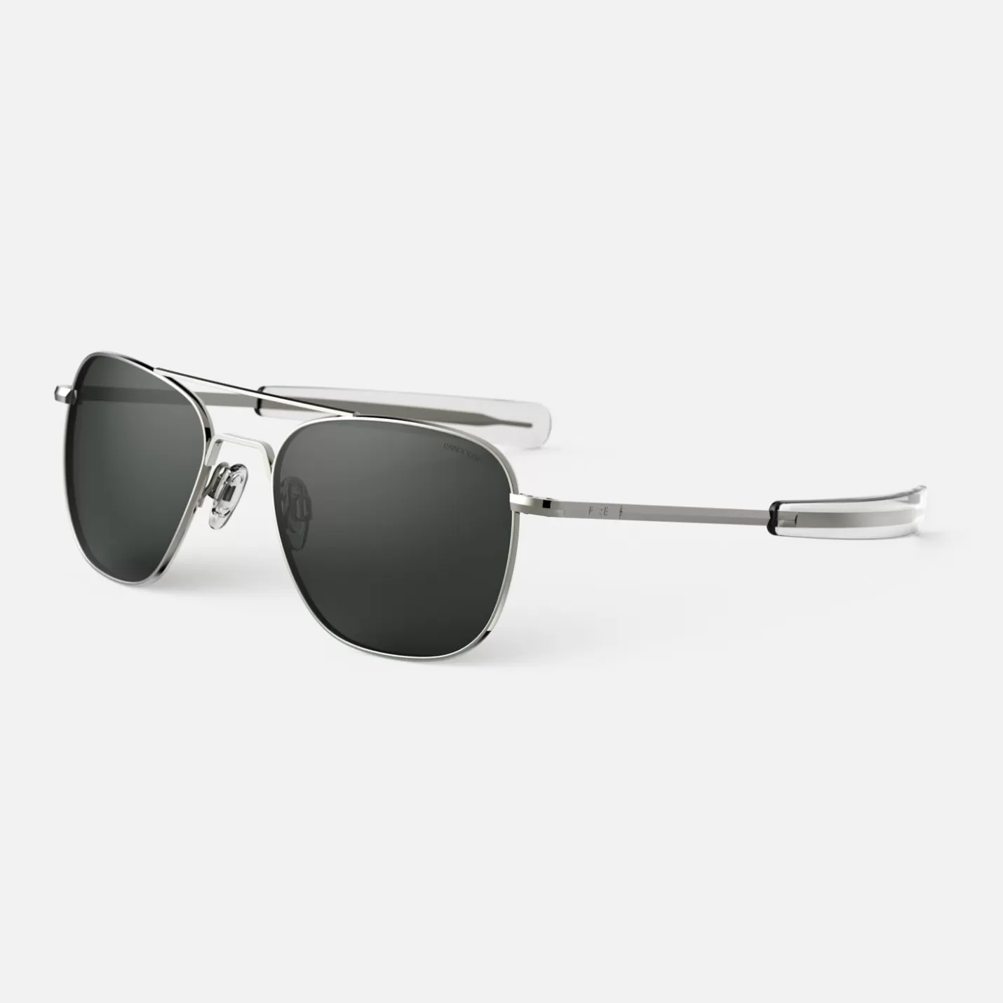 Randolph Engineering Aviator - Gunmetal & American Gray - Prescription Sunglasses | Aviator | Shop By Size