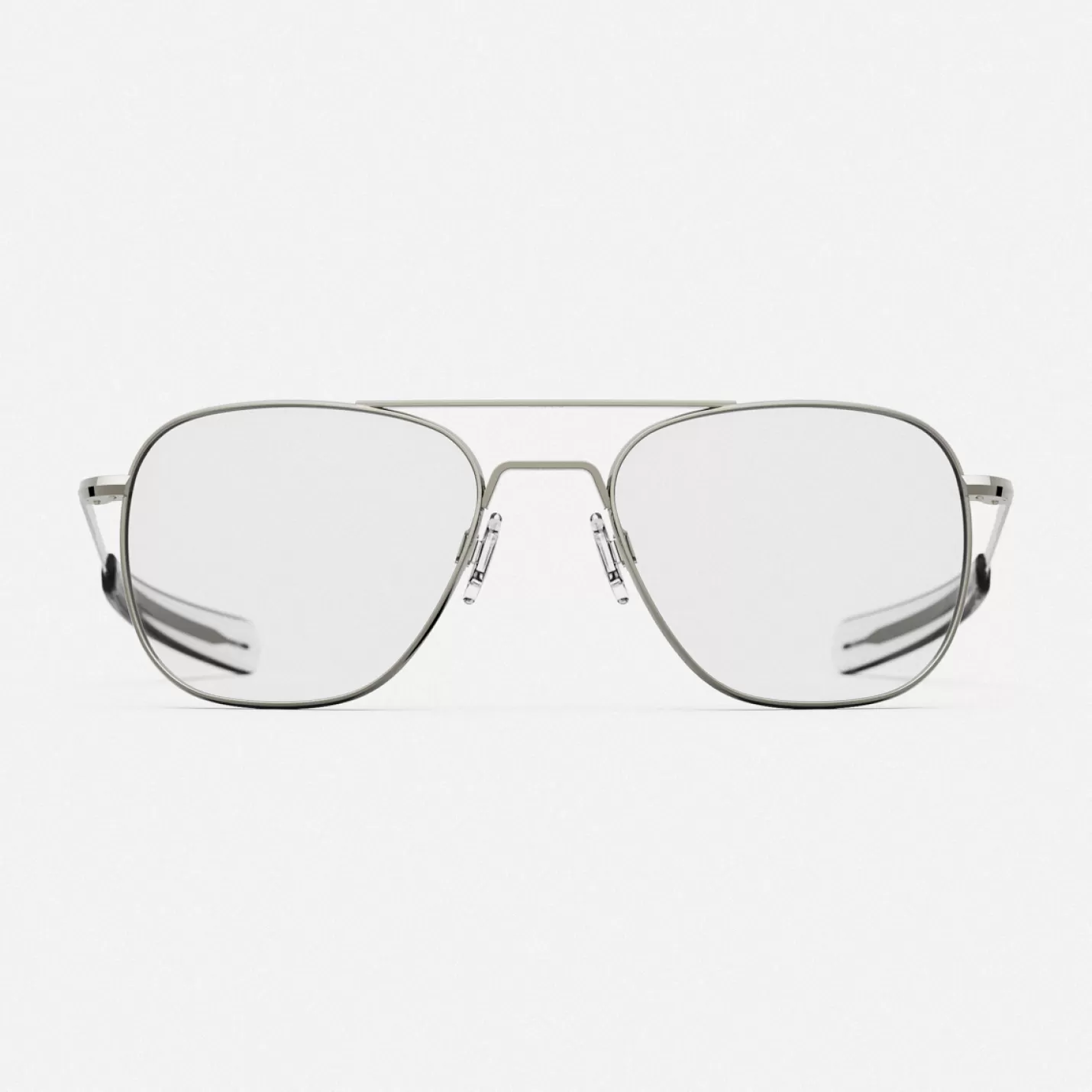 Randolph Engineering Aviator - Gunmetal & Clear - Prescription Eyewear | Aviator | Clear Prescription Eyewear