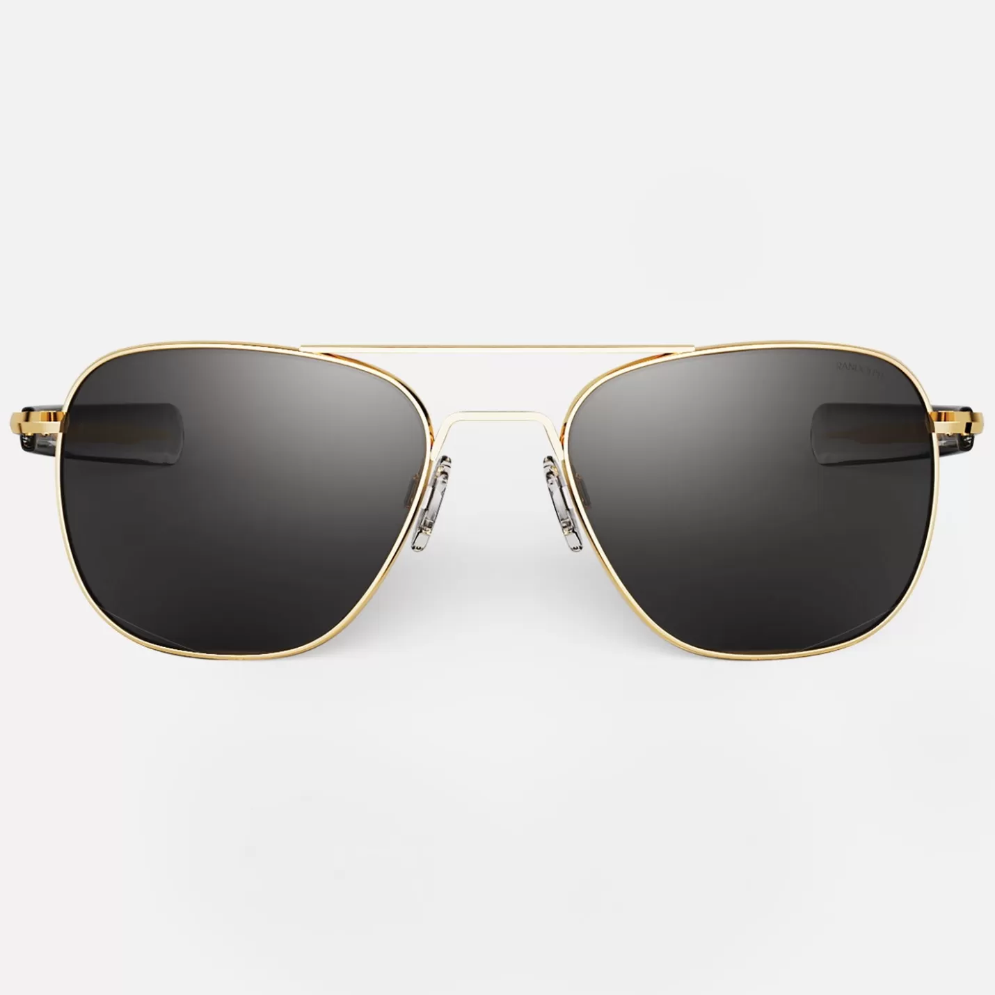 Randolph Engineering Aviator - 23k Gold & American Gray | Women Aviator | Men’s Sunglasses