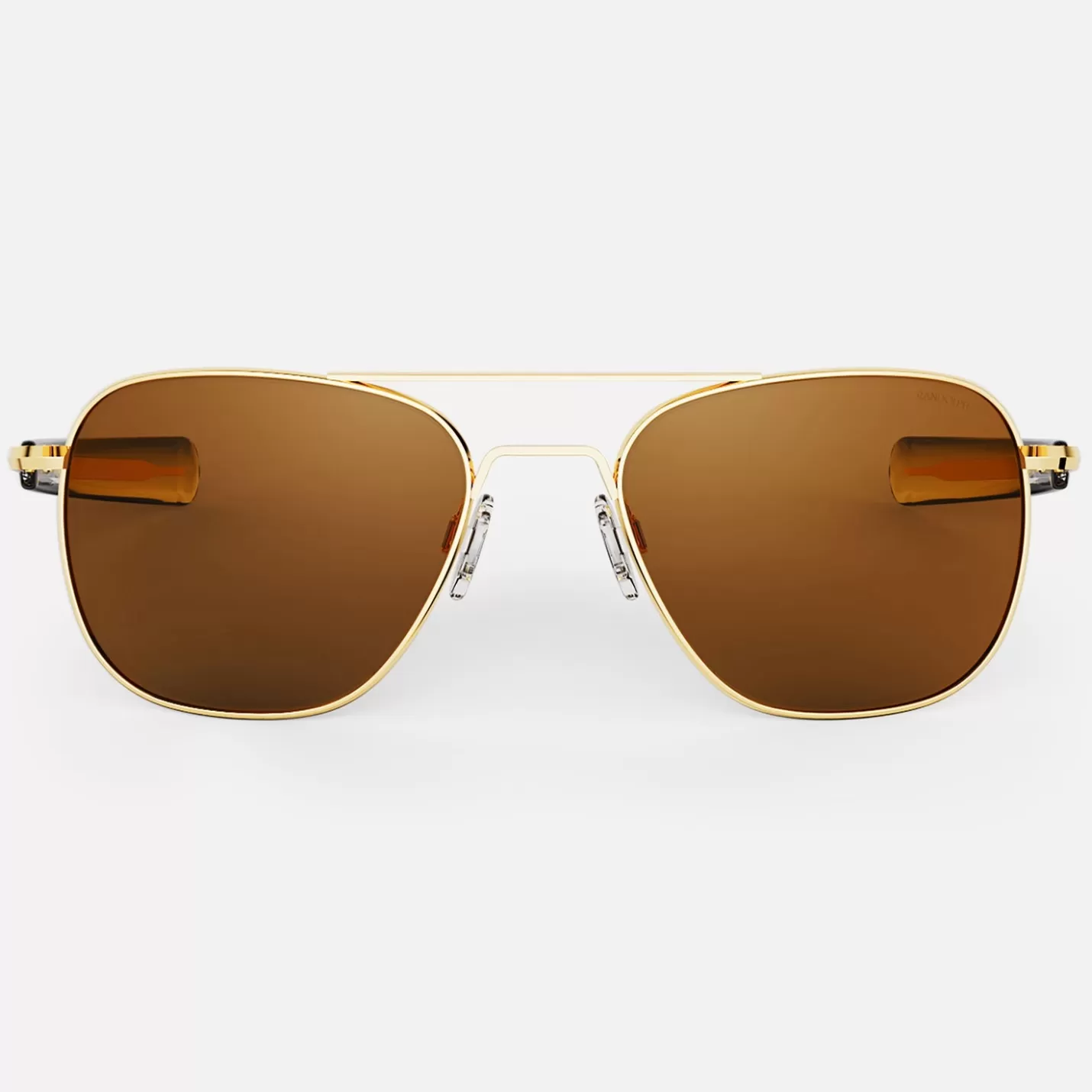 Randolph Engineering Aviator - 23k Gold & American Tan | Women Aviator | Men’s Sunglasses