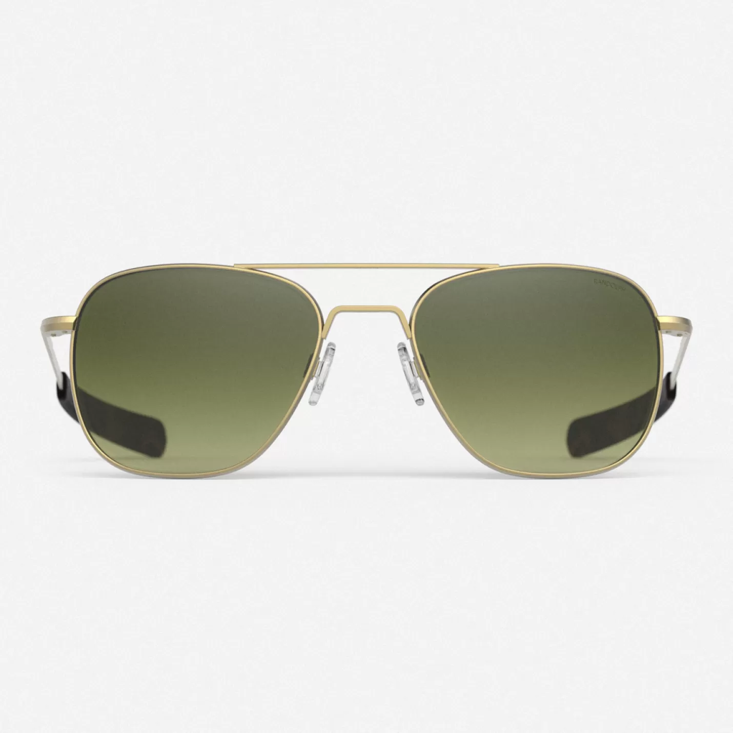 Randolph Engineering Aviator - 23k Satin Gold & Evergreen | Women Aviator | Men’s Sunglasses