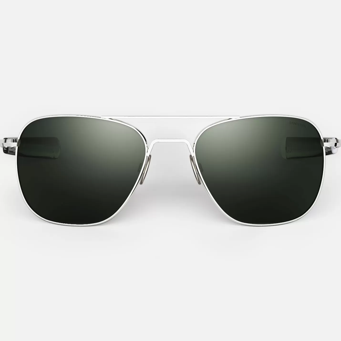 Randolph Engineering Aviator - 23k White Gold & AGX | Women Aviator | Men’s Sunglasses