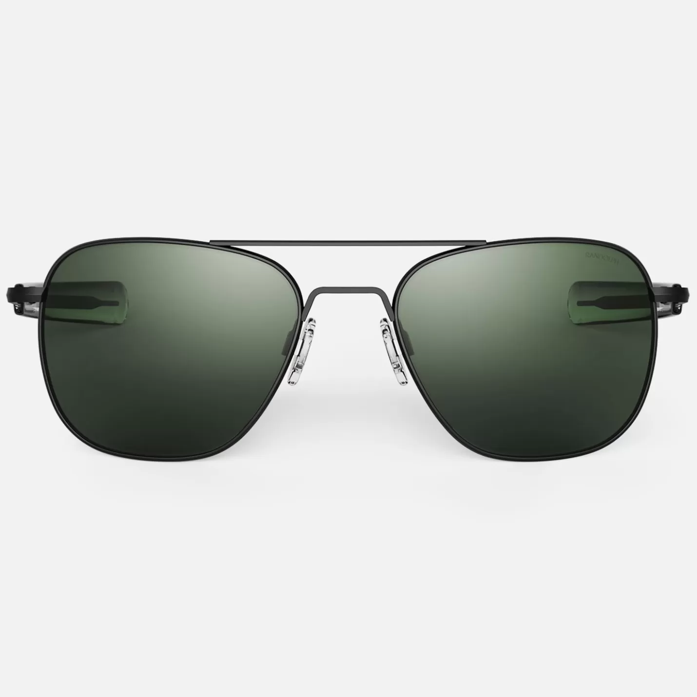 Randolph Engineering Aviator - Matte Black & AGX - Prescription Sunglasses | Aviator | Shop By Size