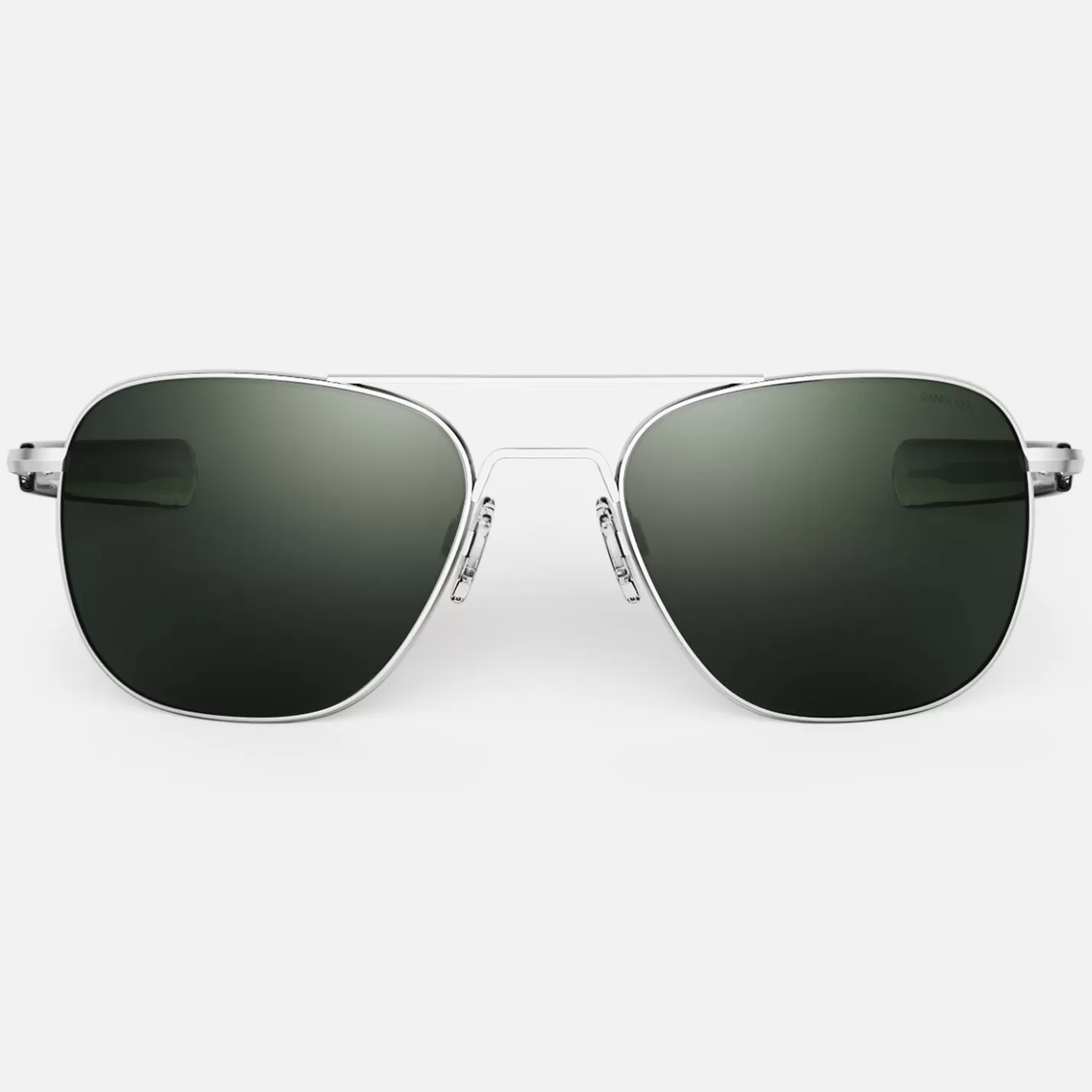 Randolph Engineering Aviator - Matte Chrome & AGX - Prescription Sunglasses | Aviator | Shop By Size