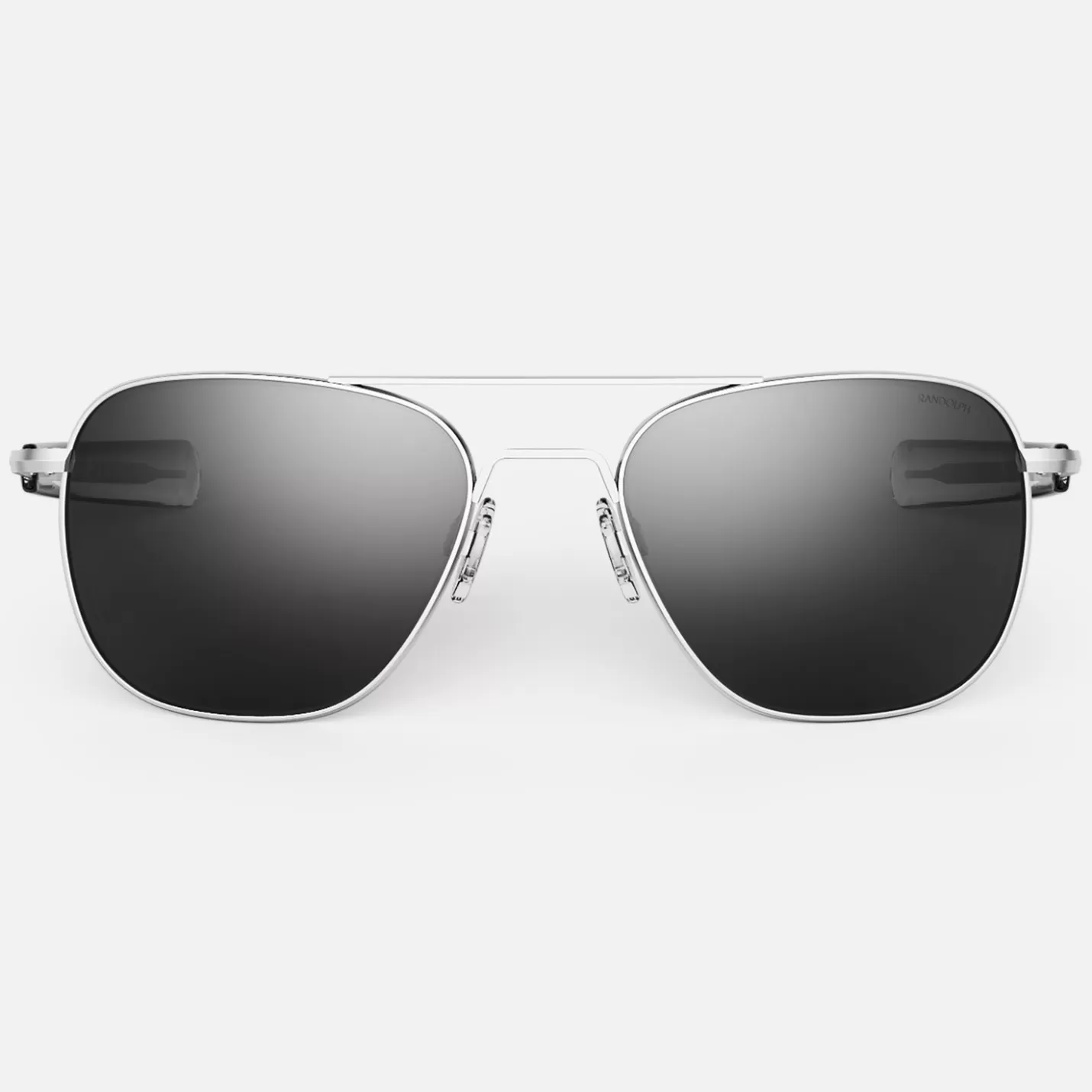 Randolph Engineering Aviator - Matte Chrome & American Gray | Women Aviator | Men’s Sunglasses