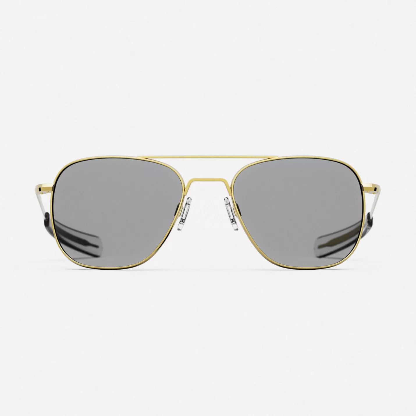 Randolph Engineering Aviator - Military Special Edition - 23k Gold & Clear - Prescription Eyewear | Women Aviator | Men’s Sunglasses