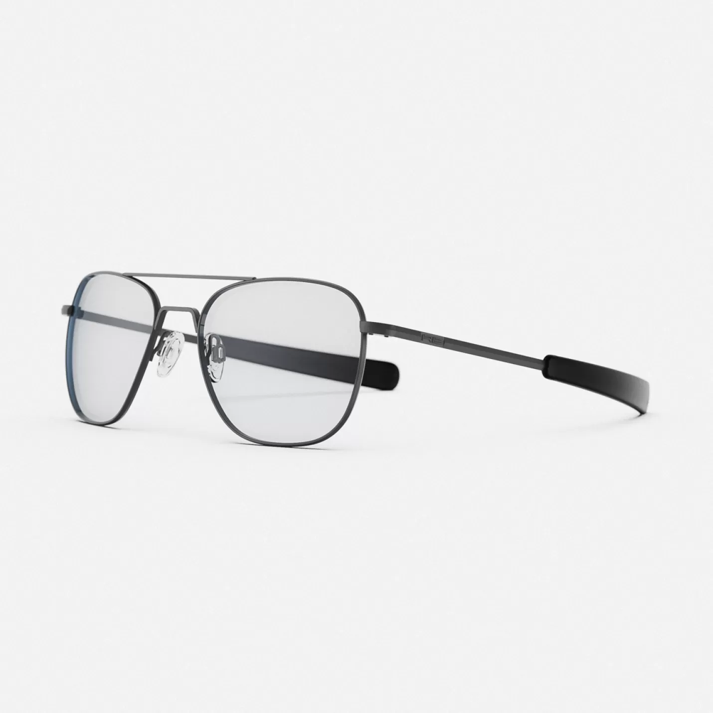 Randolph Engineering Aviator - Military Special Edition - Matte Black & Clear - Prescription Eyewear | Women Aviator | Men’s Sunglasses