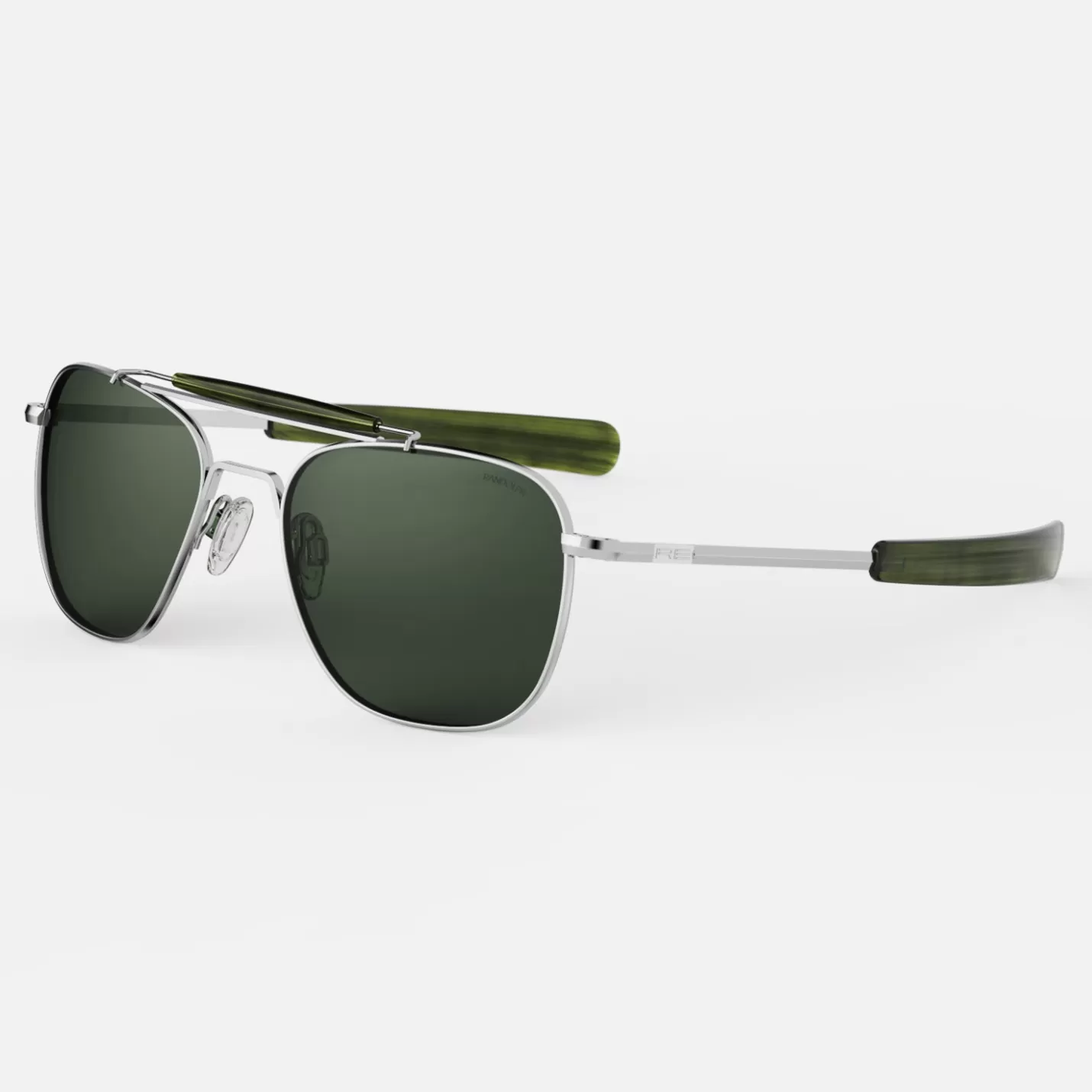 Randolph Engineering Aviator II - Bright Chrome & AGX | Women Aviator | Men’s Sunglasses