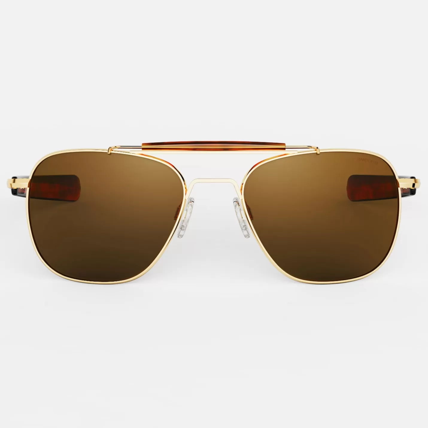 Randolph Engineering Aviator II - 23k Gold & American Tan | Women Aviator | Aviator II