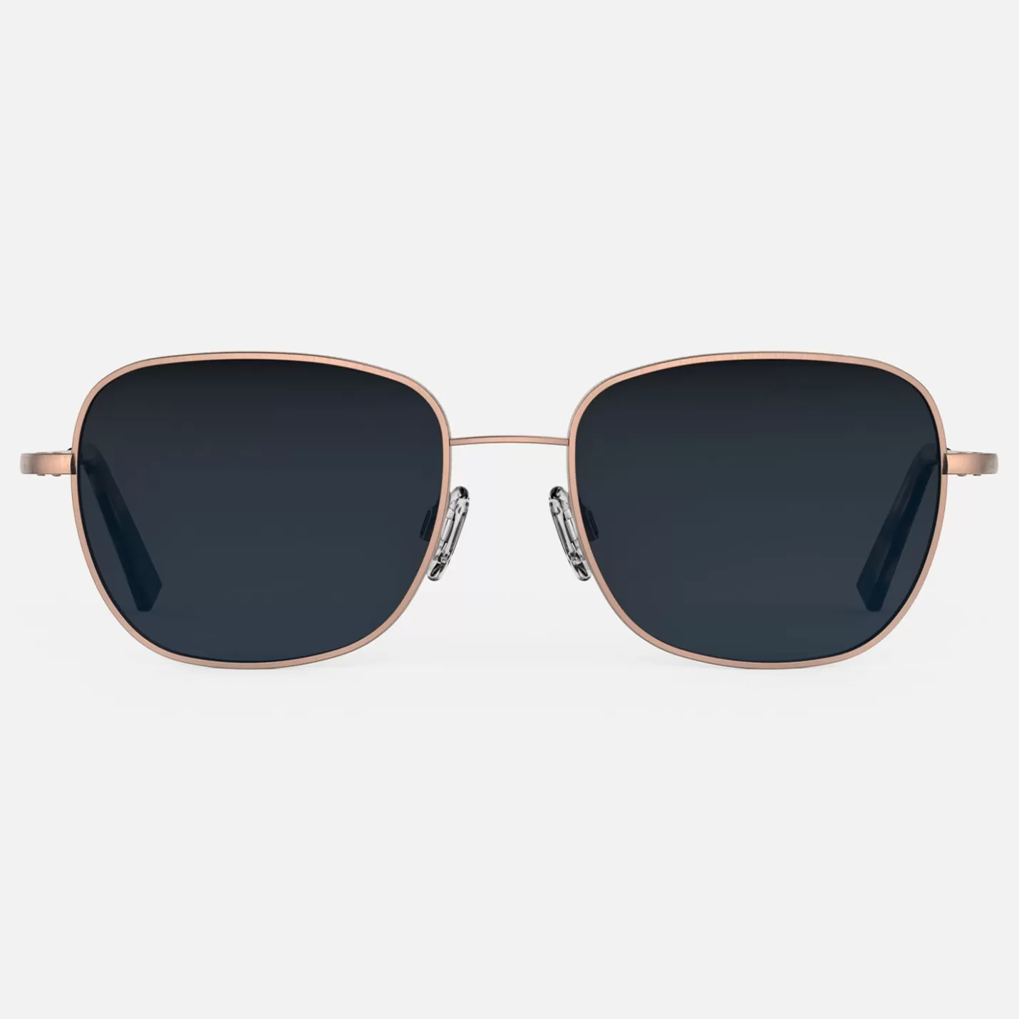 Randolph Engineering Cecil - 22k Satin Rose Gold & Slate | Women Women’s Sunglasses | Cecil