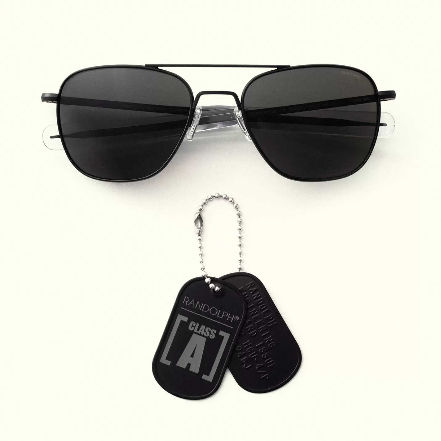 Randolph Engineering Class A Aviator - Midnight Force & American Gray - Prescription Sunglasses | Aviator | Shop By Size