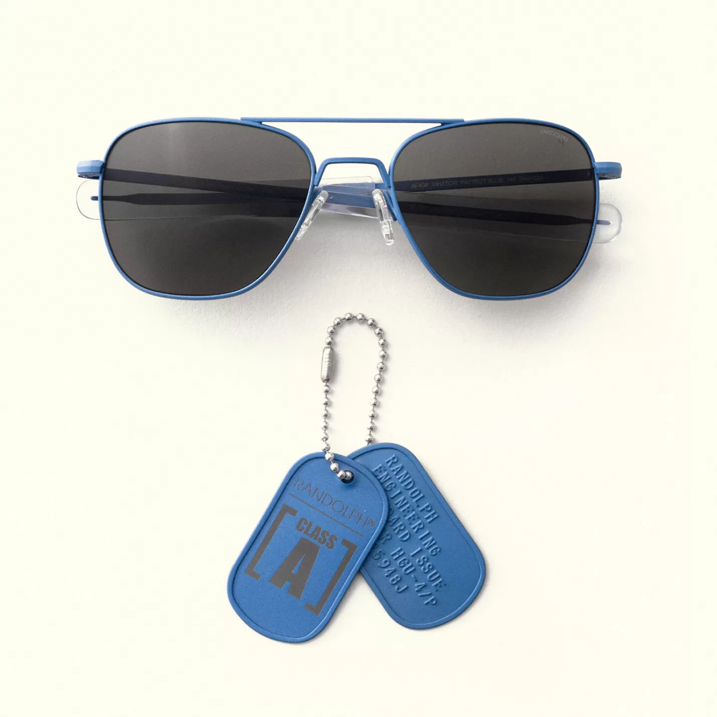 Randolph Engineering Class A Aviator - Patriot Blue & American Gray - Prescription Sunglasses | Aviator | Shop By Size