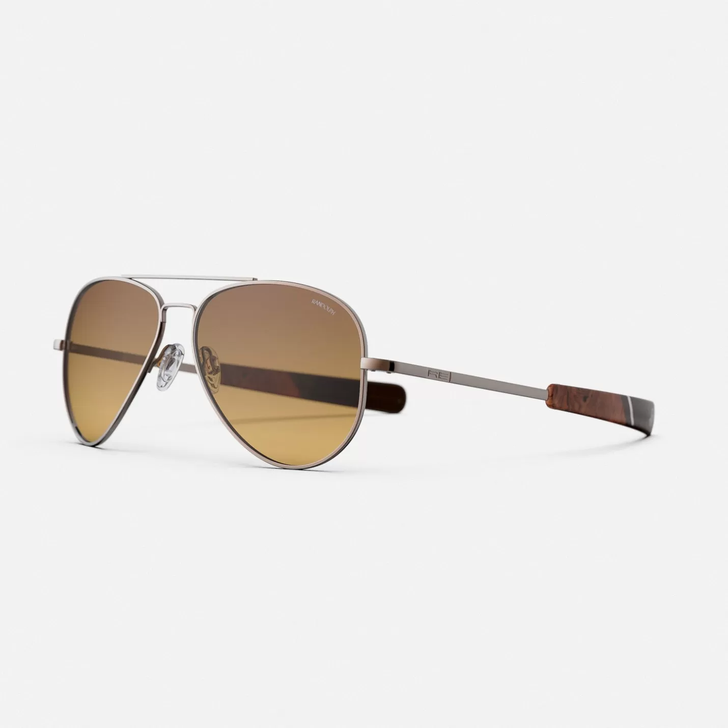 Randolph Engineering Concorde - 22k Chocolate Gold & Cape Sand - Prescription Sunglasses | Concorde | Shop By Size