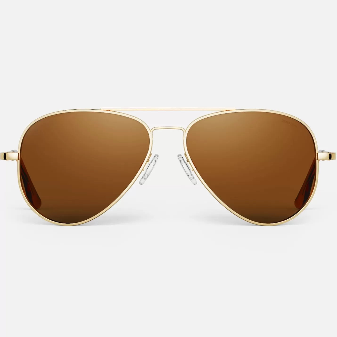 Randolph Engineering Concorde - 23k Gold & American Tan - Prescription Sunglasses | Concorde | Shop By Size