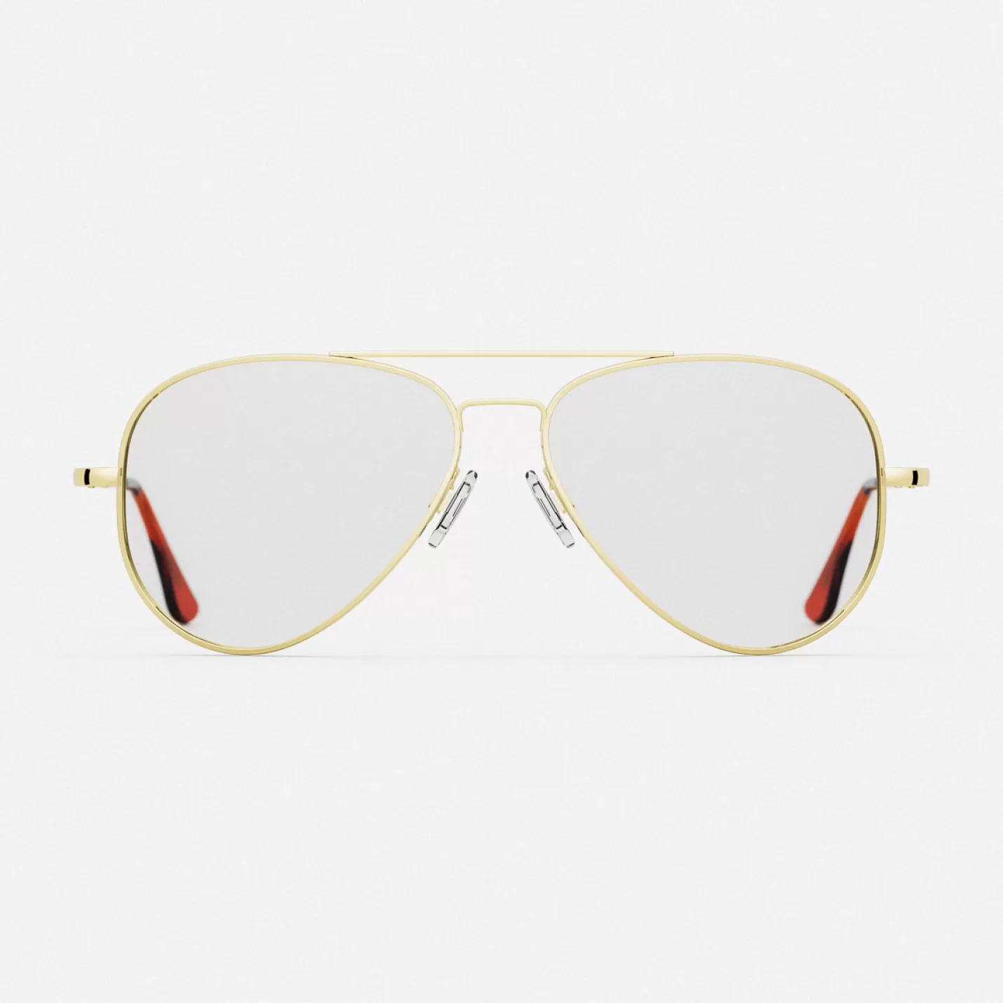 Randolph Engineering Concorde - 23k Gold & Clear - Prescription Eyewear | Women Concorde | Men’s Sunglasses