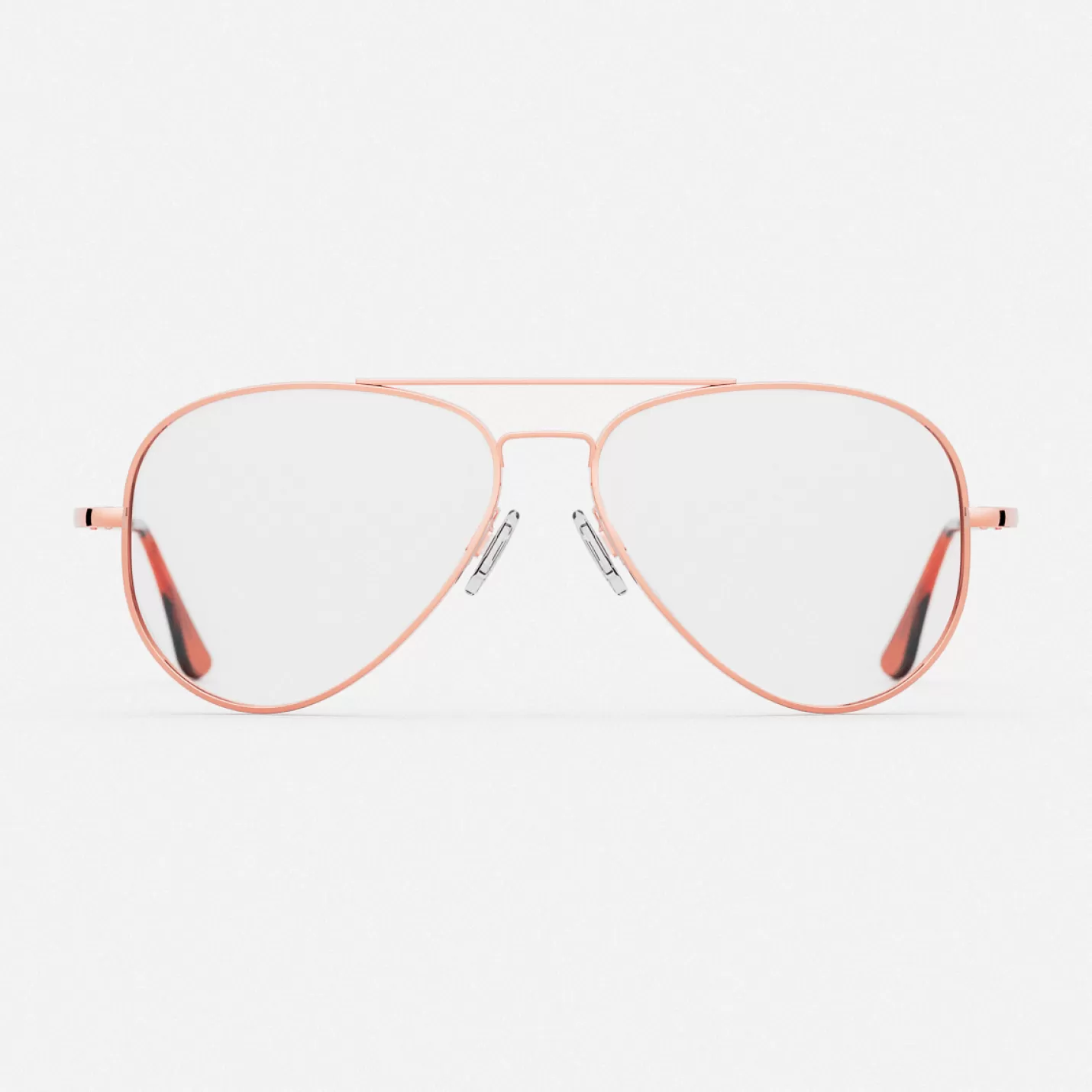 Randolph Engineering Concorde - 22k Rose Gold & Clear - Prescription Eyewear | Women Concorde | Men’s Sunglasses