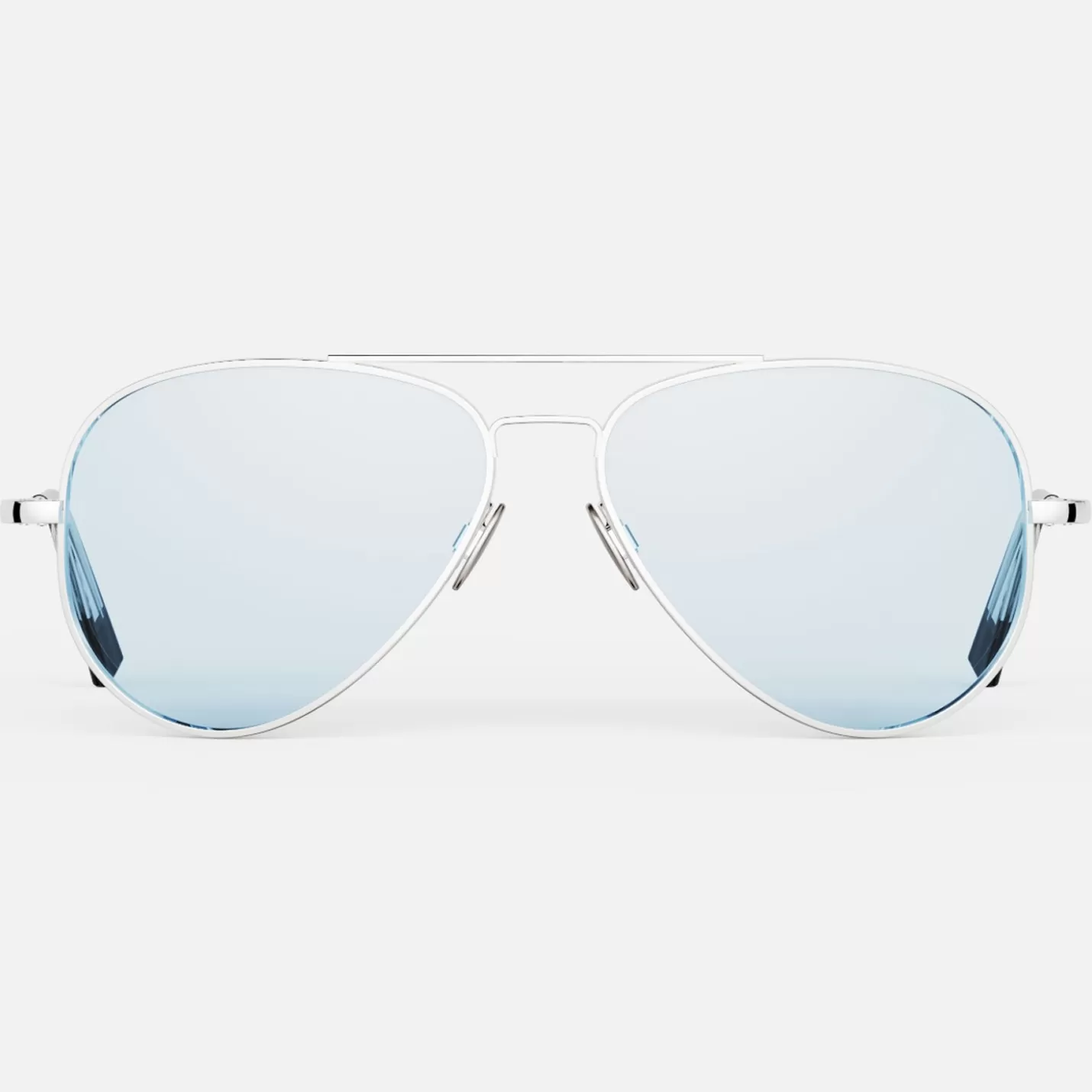 Randolph Engineering Concorde - 23k White Gold & Blue Hydro | Women Concorde | Men’s Sunglasses