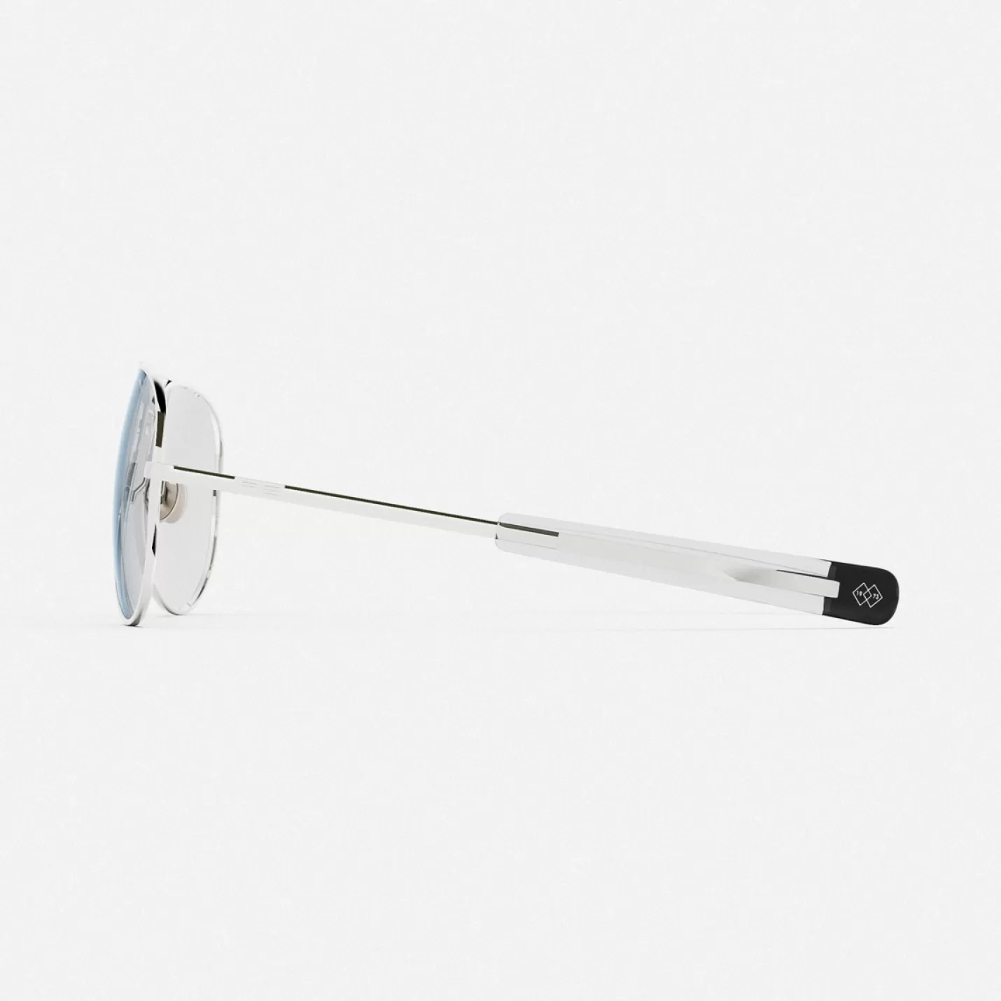 Randolph Engineering Concorde - 23k White Gold & Clear - Prescription Eyewear | Women Concorde | Men’s Sunglasses