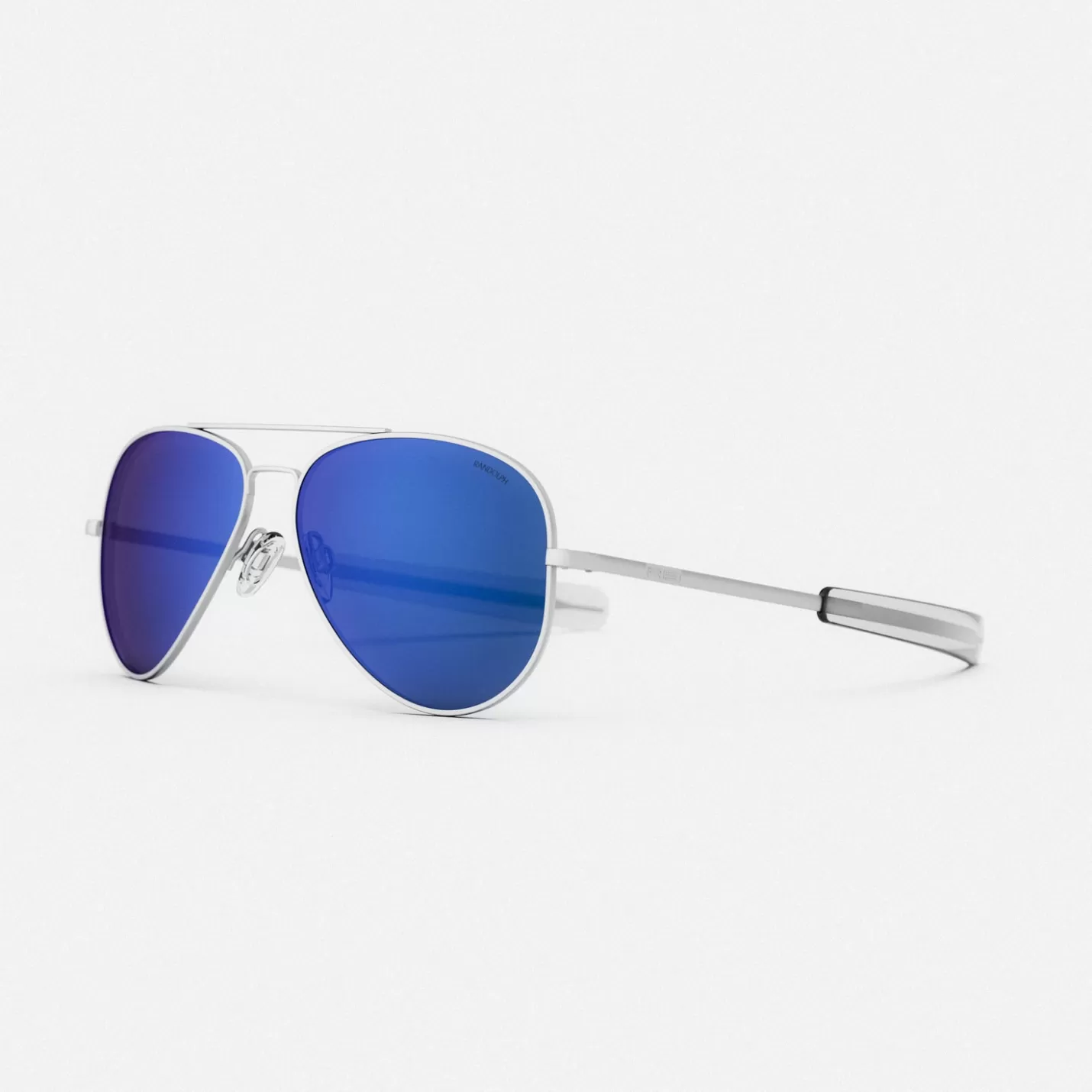 Randolph Engineering Concorde - Matte Chrome & Atlantic Blue | Women Concorde | Men’s Sunglasses