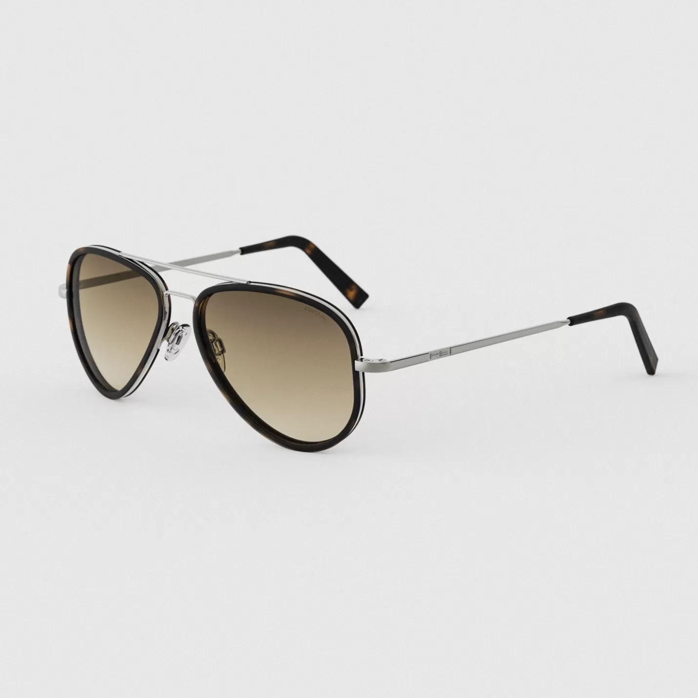Randolph Engineering Concorde Fusion - Gunmetal & Matte Dark Havana Inlay | Women Men’s Sunglasses | Women’s Sunglasses