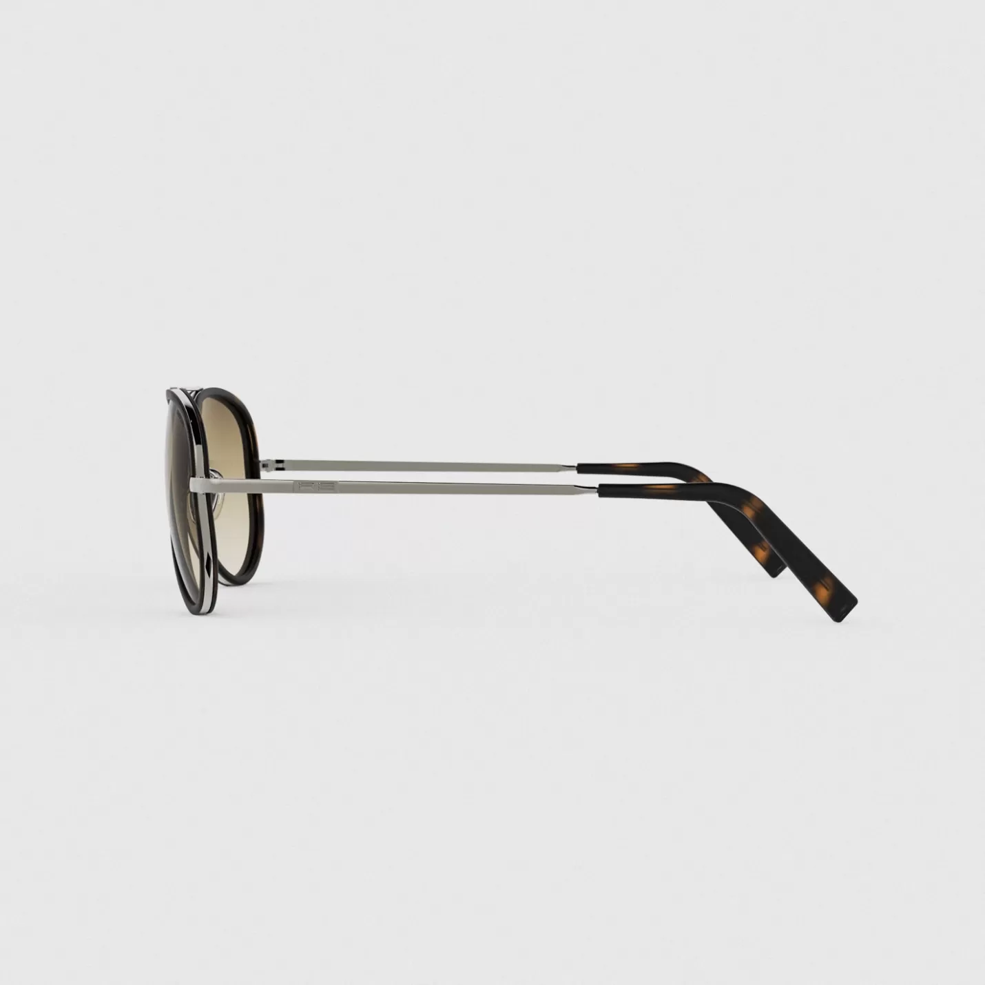 Randolph Engineering Concorde Fusion - Gunmetal & Matte Dark Havana Inlay | Women Men’s Sunglasses | Women’s Sunglasses