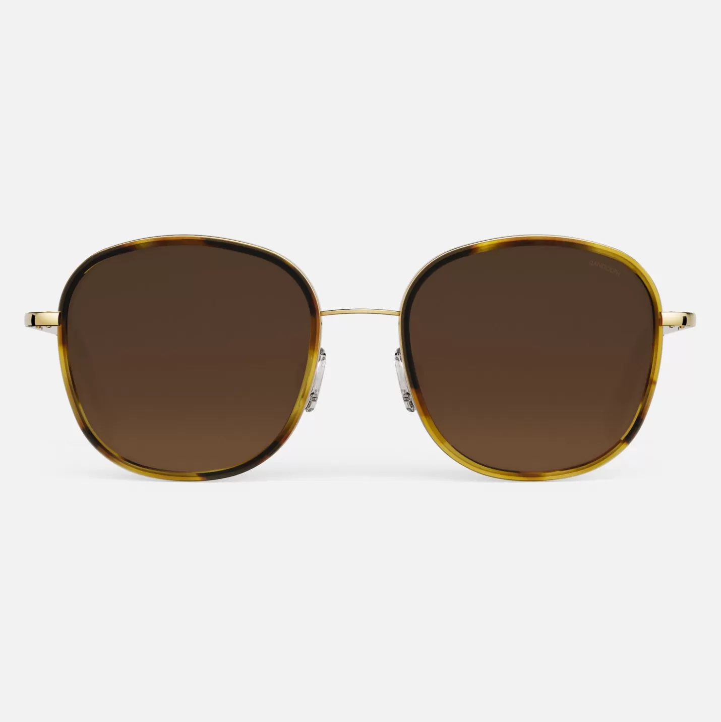 Randolph Engineering Elinor Fusion - 23k Gold & Dark Caramel Tortoise Inlay & Cape Sand | Women Women’s Sunglasses | Elinor Fusion