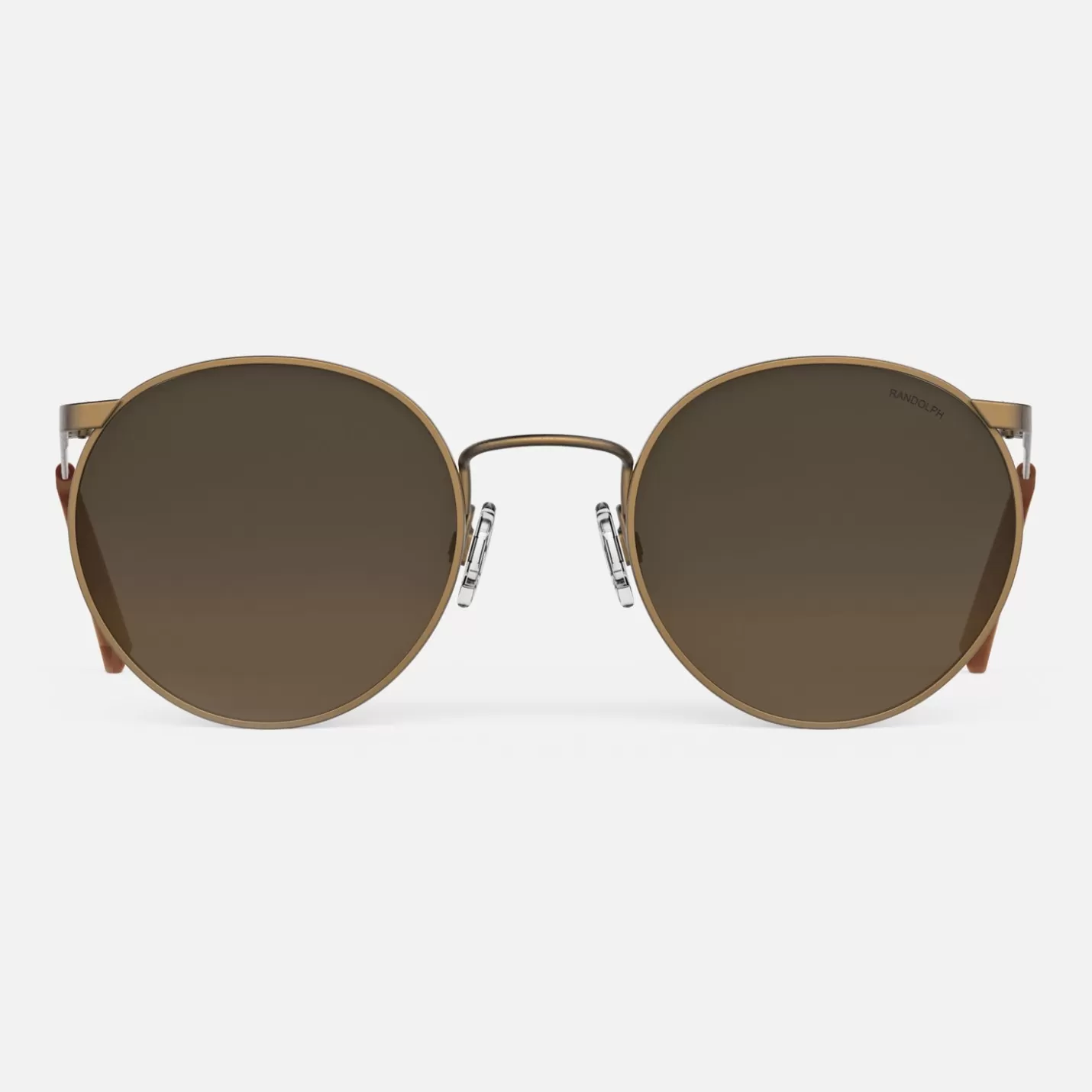 Randolph Engineering P3 - 22k Satin Chocolate Gold & Cape Sand | Women Men’s Sunglasses | Women’s Sunglasses