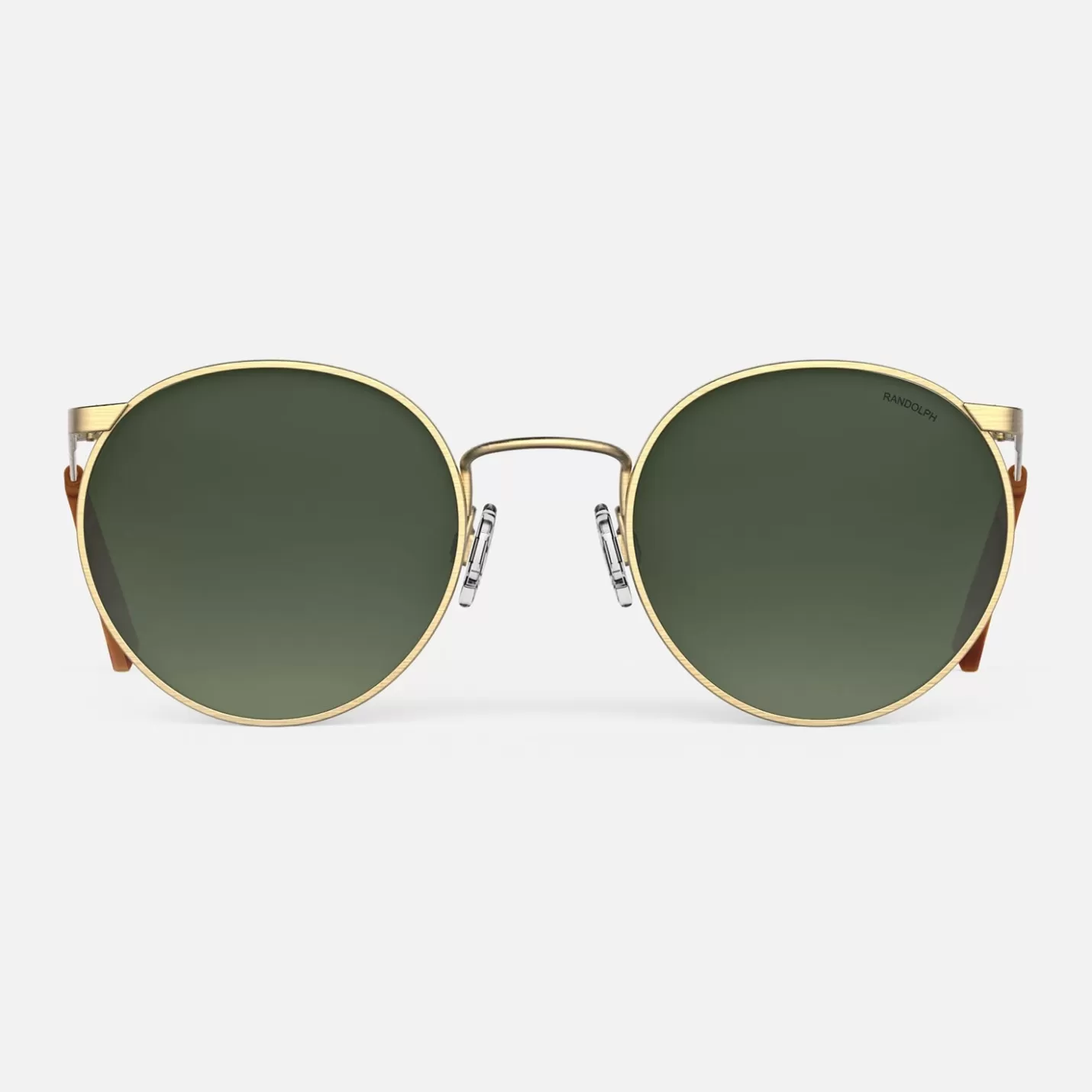 Randolph Engineering P3 - 23k Satin Gold & Evergreen | Women Men’s Sunglasses | Women’s Sunglasses