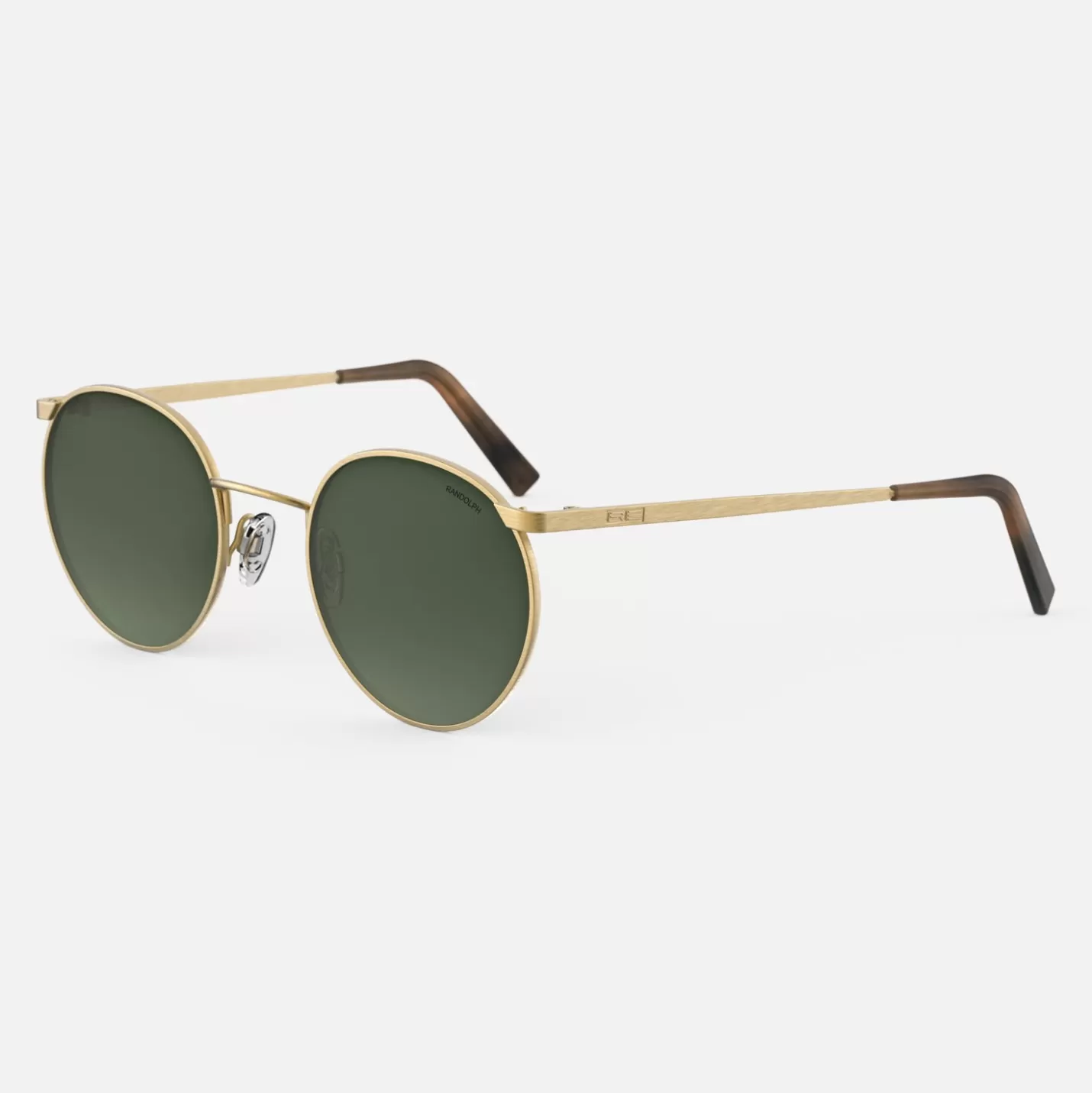 Randolph Engineering P3 - 23k Satin Gold & Evergreen | Women Men’s Sunglasses | Women’s Sunglasses