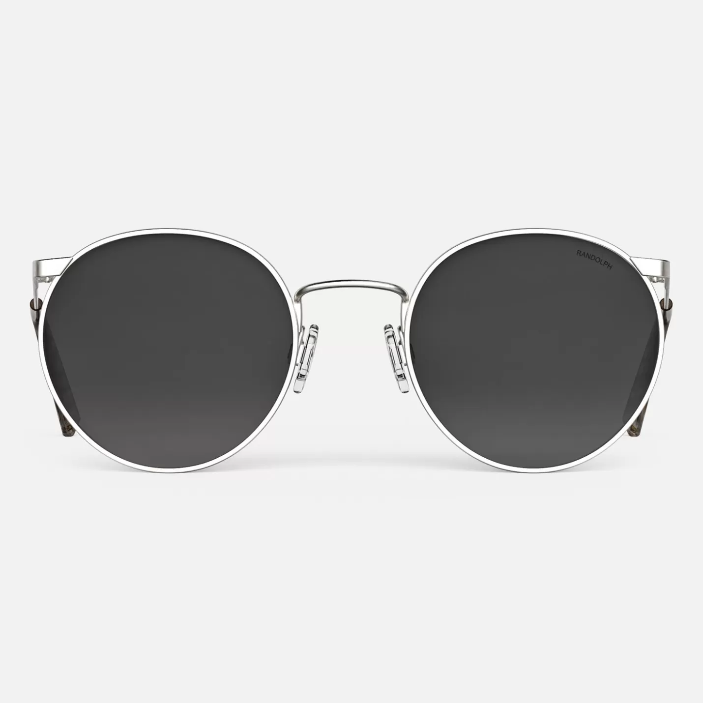 Randolph Engineering P3 - Satin Silver & Coastal Gray | Women Men’s Sunglasses | Women’s Sunglasses