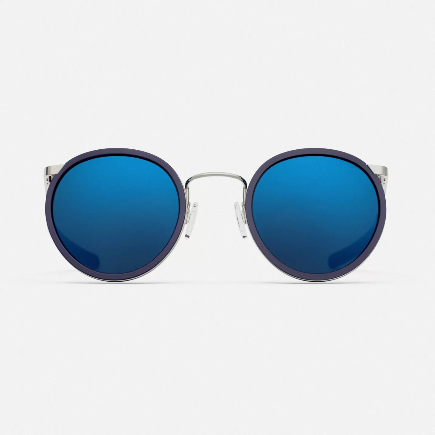 Randolph Engineering P3 Fusion & Gunmetal & Nautical Blue Inlay & Atlantic Blue - Prescription Sunglasses | Shop By Size
