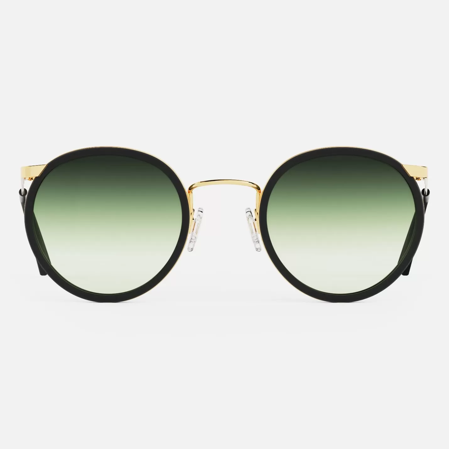 Randolph Engineering P3 Fusion - 23k Gold & Matte Onyx Inlay & Evergreen | Women Men’s Sunglasses | Women’s Sunglasses