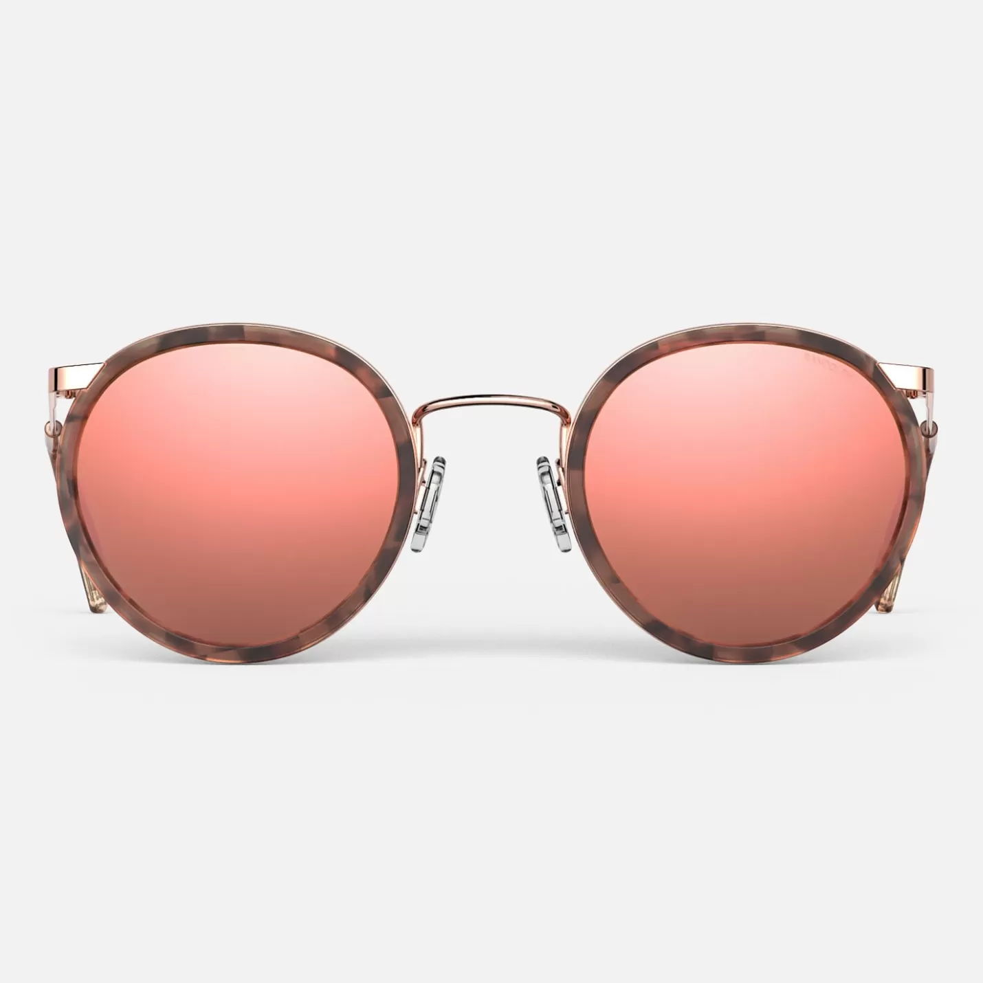 Randolph Engineering P3 Fusion - 22k Rose Gold & Rose Tortoise Inlay & Rose Gold | Women Men’s Sunglasses | Women’s Sunglasses