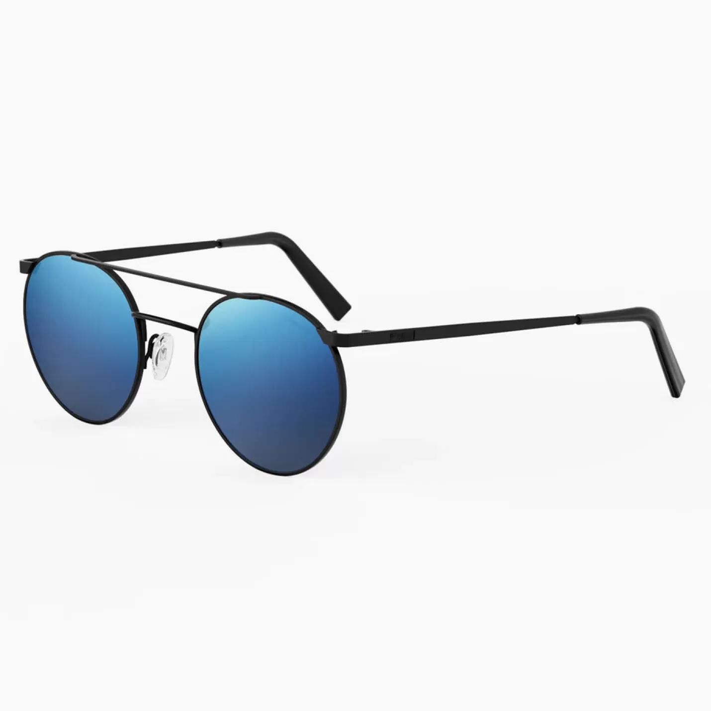 Randolph Engineering P3 Shadow - Matte Black & Atlantic Blue | Women Men’s Sunglasses | Women’s Sunglasses